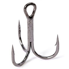 Крючок Тройной Gamakatsu 13NS Treble Hooks Black №8 10 шт    146667-008 — цена и наличие в каталоге