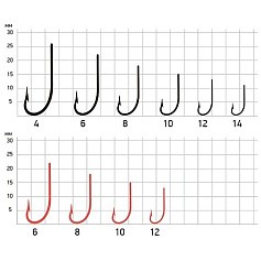 Крючок Одинарный Saikyo KH-11011 O'Shaughnessy №6 10 шт BN   KH-11011R6-10 — цена и наличие в каталоге