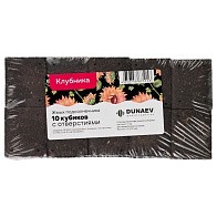 Насадка Dunaev Жмых Подсолнечный  Клубника  300 г — варианты, разновидности модели