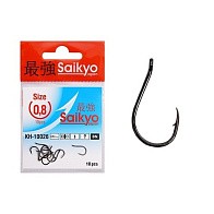 Крючок Одинарный Saikyo KH-10026 Chinu Ring №0.8 10 шт BN   KH-10026BN0.8-10 — варианты, разновидности модели