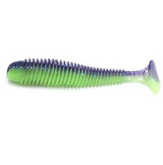 Силиконовая приманка Keitech Swing Impact Fat 2.8 71 мм 8 шт PAL #06 Violet Lime Belly — цена и наличие в каталоге