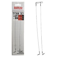 Поводок Saikyo Titan 1X1 Leader 15 см 9 кг   2 шт   STO1509 — цена и наличие в каталоге