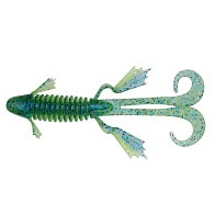 Силиконовая приманка Jig It Donkey Frog 3.8 96 мм 6 шт 003 Chartreuse blue   JIDF96003S — варианты, разновидности модели