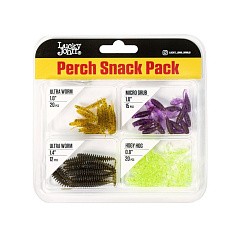 Силиконовая приманка Lucky John Perch Snack Pack 35 мм 67 шт 01 Set Pro Series  LJMG-001SET — цена и наличие в каталоге