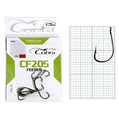 Крючок Одинарный Cobra Feeder Universal CF205 №12 10 шт    CF205-012 — цена и наличие в каталоге