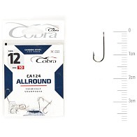 Крючок Одинарный Cobra Allround Round CA124 №12 10 шт    CA124-012 — варианты, разновидности модели