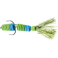 Мандула Lucky John Pennon Slotworm 80 мм 1 шт Зеленый/синий  FB3008477 — варианты, разновидности модели