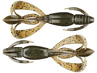 Силиконовая приманка Keitech Crazy Flapper 3.6 91 мм 7 шт 101 Green Pumpkin PP — варианты, разновидности модели