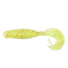 Силиконовая приманка Keitech Flapper Grub 4 101 мм 7 шт PAL #01 Chartreuse Red Flake — цена и наличие в каталоге