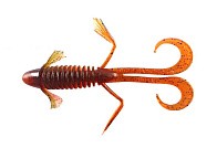 Силиконовая приманка Jig It Donkey Frog 3.8 96 мм 6 шт 014 Red pumpkin   JIDF96014S — варианты, разновидности модели