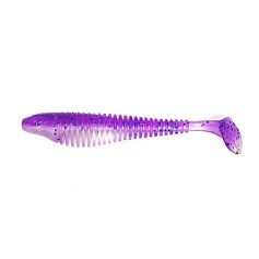 Силиконовая приманка Fishing Style Checkmate 4 102 мм 5 шт 026 Shiny Violet   Ch4-026 — цена и наличие в каталоге