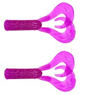 Хвост для бактейла CWC Miuras Mouse Big 200 мм 2 шт Фиолет с блестками   JMSDT-17-VIOLET-FLUO — варианты, разновидности модели