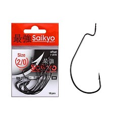 Крючок Офсетный Saikyo BS-2315 №2/0 10 шт BN   BS-2315BN2/0-10 — цена и наличие в каталоге