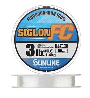 Флюорокарбон Sunline Siglon FC 50 м 0,14 мм Clear PE #0.6 — варианты, разновидности модели