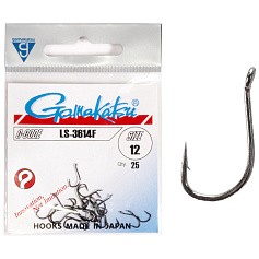 Крючок Одинарный Gamakatsu LS-3614F Hooks Bronze №12 25 шт    146691-012 — цена и наличие в каталоге