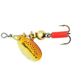 Вращающаяся Блесна Mepps Aglia Fluo №0 2,5 гр Brown   af-0-b — цена и наличие в каталоге