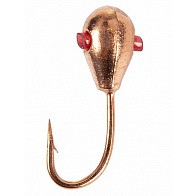 Мормышка Lucky John Капля С отверстием 0,4 гр C и кембриком  LJ08030-03 — варианты, разновидности модели