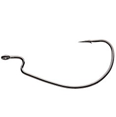 Крючок Офсетный Hanzo Offset Worm №4 10 шт BLN   OW-001-4-bln — цена и наличие в каталоге