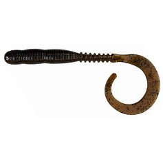 Силиконовая приманка Reins Curly Curly 100 мм 15 шт 002-Green Pumpkin   CC-002 — цена и наличие в каталоге