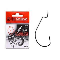 Крючок Офсетный Saikyo BS-2315 №1 10 шт BN   BS-2315BN1-10 — цена и наличие в каталоге