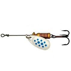 Вращающаяся Блесна Mepps Comet Decoree №00 1,5 гр AG points bleus   cd-00-a-bs — цена и наличие в каталоге