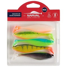 Силиконовая приманка Narval Commander Shad 10 100 мм 5 шт M05   NVCM10M05 — цена и наличие в каталоге