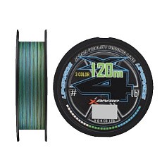 Плетеный шнур YGK X-Braid Upgrade X4 120 м  PE # 1 3 Color 0,165 мм — цена и наличие в каталоге