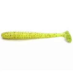 Силиконовая приманка Keitech Swing Impact 4.5 114 мм 6 шт PAL #01 Chartreuse Red Flake — цена и наличие в каталоге