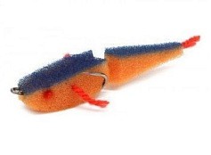 Поролоновая рыбка Lex Porolonium Goby 10 CD 100 мм 3 шт OBLB   G10CD-OBLB — цена и наличие в каталоге