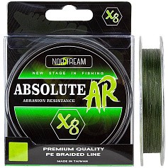 Плетеный шнур Norstream Absolute AR 8X 150 м  PE # 1,5 green 0,205 мм   AAR1.5-150 — цена и наличие в каталоге