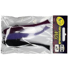 Поролоновая рыбка Мормыш Классическая 11 см 110 мм 3 шт Набор №7 (цв. 28,29,30) С открытым двойником  MPFC11-07 — цена и наличие в каталоге