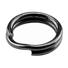 Кольцо Заводное Owner 52804  Split Ring Fine Wire №3 19,2 кг 6,5 мм 20 шт Black chrome   ow-52804-3 — цена и наличие в каталоге