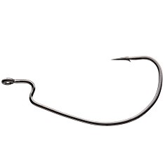 Крючок Офсетный Hanzo Offset Worm №1/0 10 шт BLN   OW-001-1/0-bln — цена и наличие в каталоге
