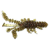 Силиконовая приманка Bait Breath Mosya 2 50 мм 10 шт 142 Green Pumpkin/Black Red Flake — варианты, разновидности модели