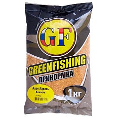 Прикормка Greenfishing GF  Карп-Карась 1 000 гр   конопля  820002 — цена и наличие в каталоге