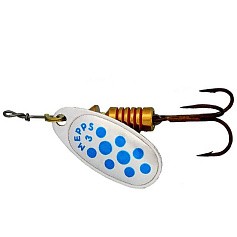 Вращающаяся Блесна Mepps Comet Decoree №3 6,5 гр AG points bleus   cd-3-a-bs — цена и наличие в каталоге