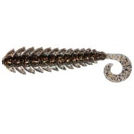 Силиконовая приманка Bait Breath Bugsy 5 125 мм 6 шт 130 Smoke/Gold Seed — варианты, разновидности модели