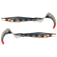 Силиконовая приманка Strike Pro Pig Tail Junior 230 мм 2 шт Royal Perch   SP-172R#152 — варианты, разновидности модели