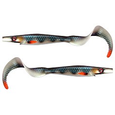 Силиконовая приманка Strike Pro Pig Tail Junior 230 мм 2 шт Royal Perch   SP-172R#152 — цена и наличие в каталоге