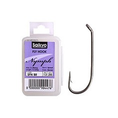 Крючок Одинарный Saikyo KH-72470 Nymph №12 20 шт BR   72470SFNBR12-20 — цена и наличие в каталоге