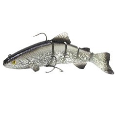 Силиконовая приманка Fox Rage Replicant Realistic Trout Jointed 7 180 мм 1 шт UV Silver Bleak UV  NRE029 — цена и наличие в каталоге