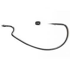 Крючок Офсетный Gamakatsu Worm EWG Hooks Sil Stopper Black №1/0 5 шт    185015-001 — цена и наличие в каталоге