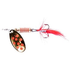 Вращающаяся Блесна Lucky John Spin-X Round №3 8 гр GR   LJSR03-GR — цена и наличие в каталоге