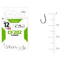 Крючок Одинарный Cobra Feeder Master CF202 №12 10 шт    CF202-012 — варианты, разновидности модели