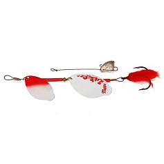 Вращающаяся Блесна Mepps Tandem Pike Brochet №3 27 гр Blanc/RG   tm-p-r-w — цена и наличие в каталоге