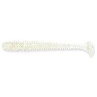 Силиконовая приманка Keitech Swing Impact 2.5 63 мм 10 шт 370 Clear Silver Glow — варианты, разновидности модели