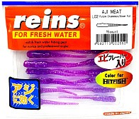 Силиконовая приманка Reins Aji Meat 1.9 47 мм 15 шт L02-Purple Chameleon/Silver FLK   AM19-L02 — варианты, разновидности модели