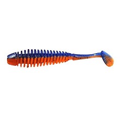 Силиконовая приманка Fishing Style Morder 4.5 113 мм 5 шт 012 Blue Orange   M4.5#012 — цена и наличие в каталоге