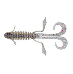 Силиконовая приманка Jig It Donkey Frog 3.8 96 мм 6 шт 007 Silver blue   JIDF96007S — цена и наличие в каталоге