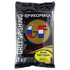 Прикормка Greenfishing GF  Карп-Карась 1 000 гр   ваниль — цена и наличие в каталоге